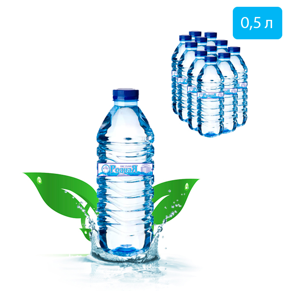 Вода РоднаЯ 0,5 л (упаковка 11 шт)